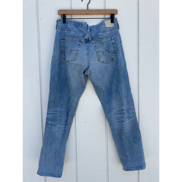 AG Denim The Ex Boyfriend Slouchy Slim Jeans, Distressed‎ & Ripped, Sz 27R - Picture 2 of 7